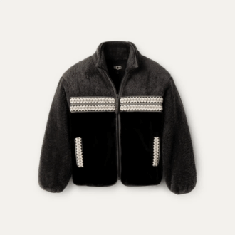 Marlene Sherpa Jacket Heritage Braid