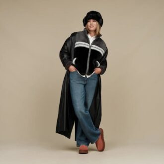 Marlene Sherpa Jacket Heritage Braid